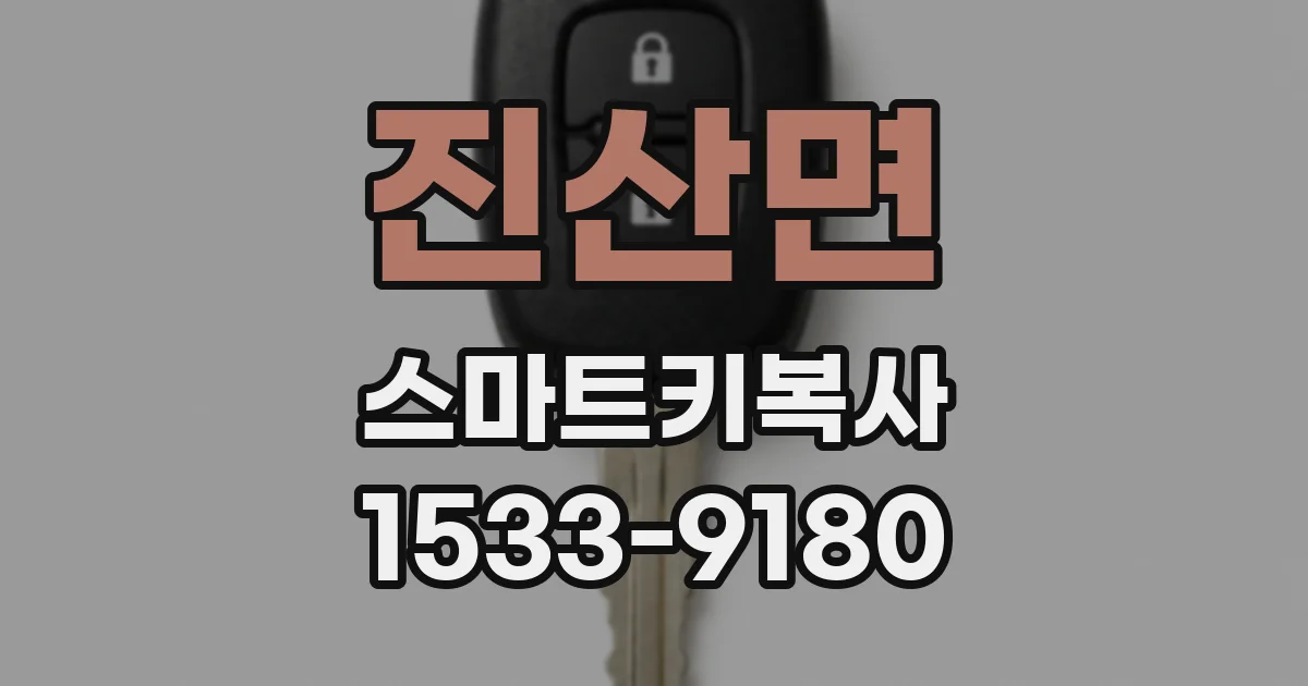 진산면 스마트키복사