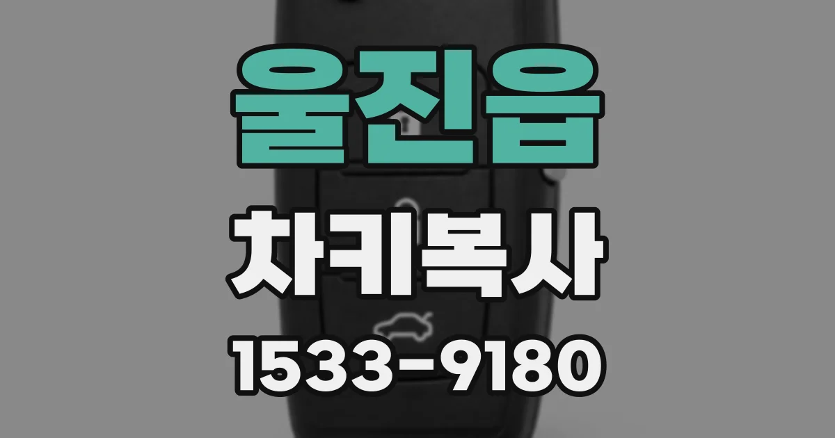 울진읍 차키복사