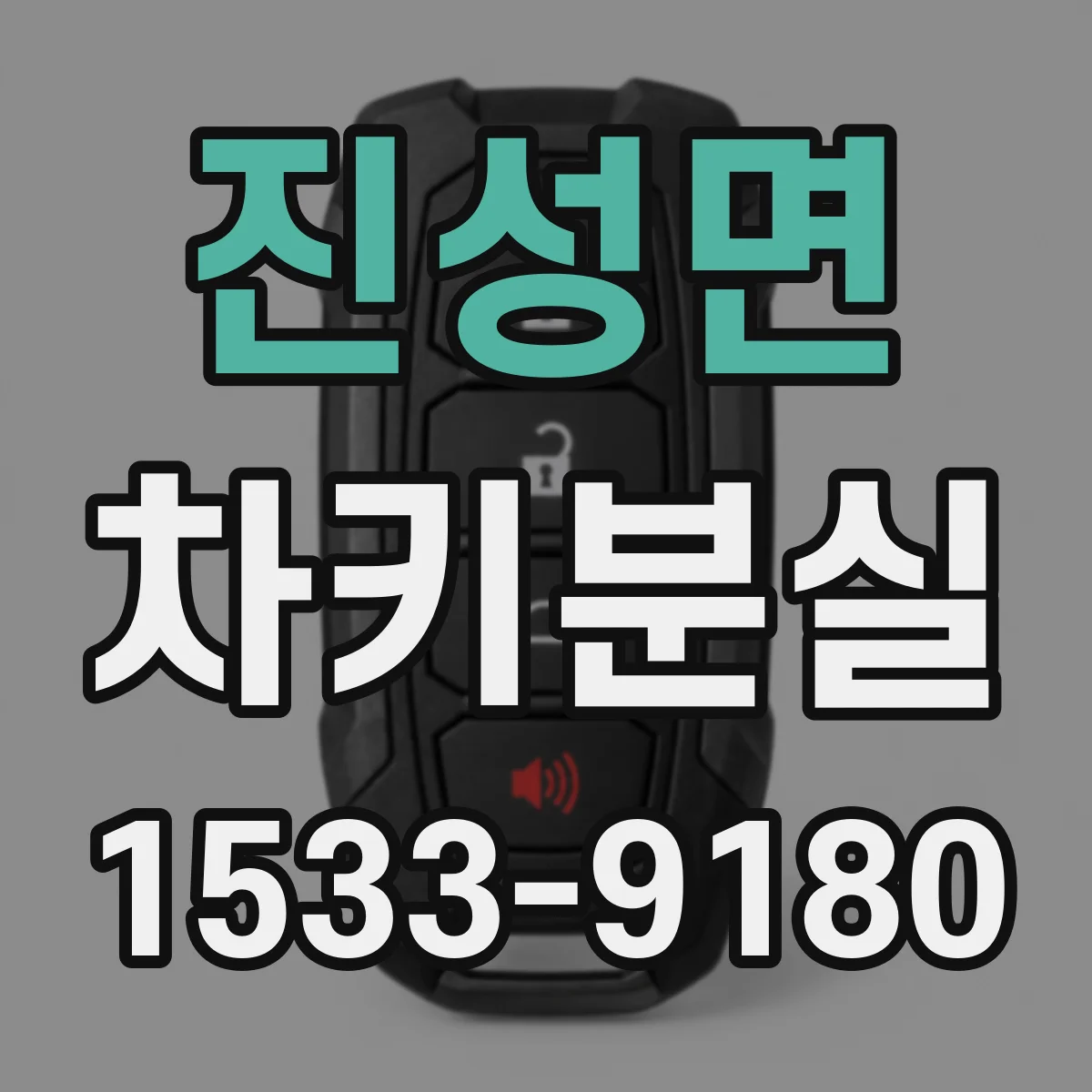 진성면 차키분실