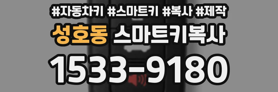 성호동 스마트키복사