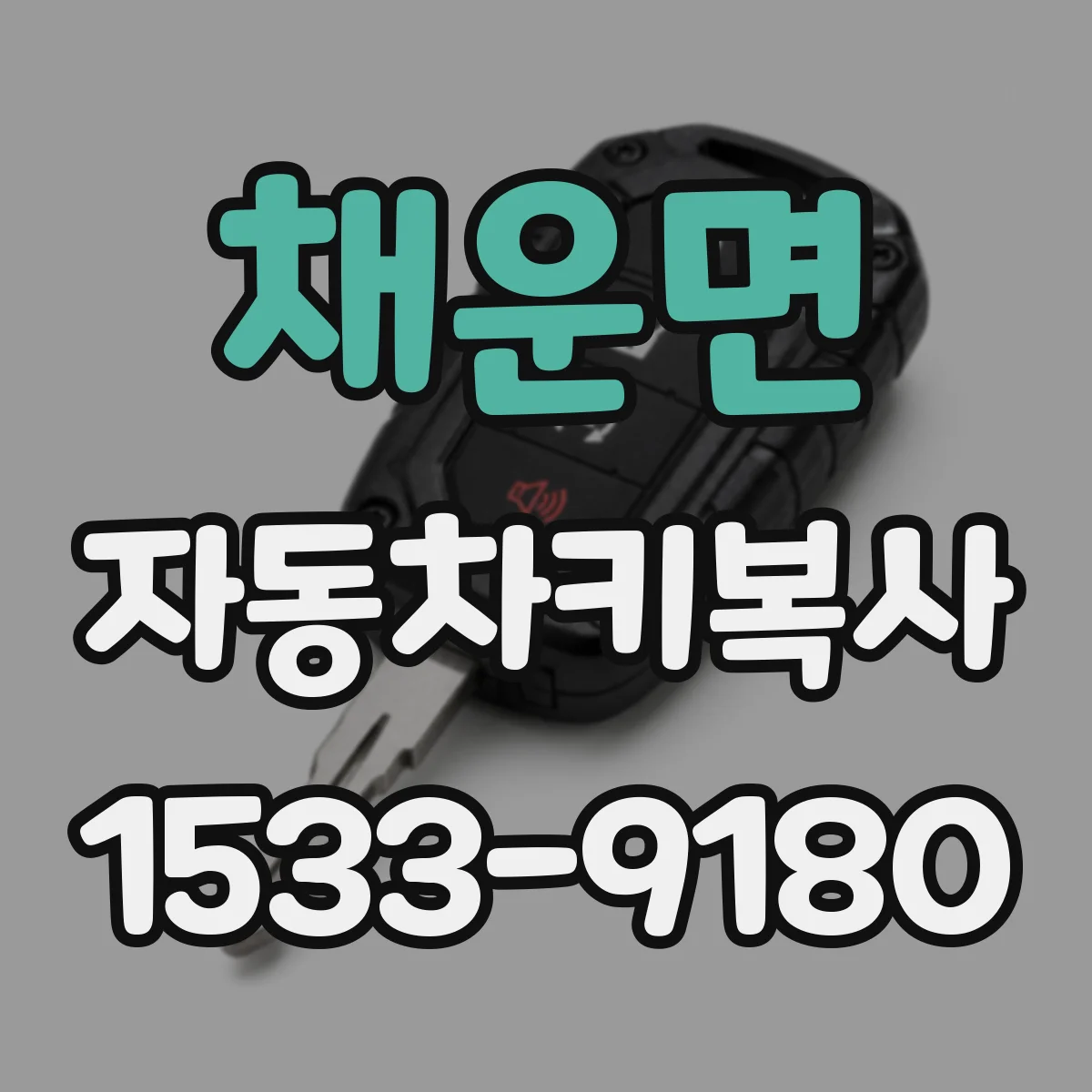 채운면 자동차키복사