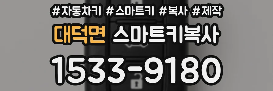 대덕면 스마트키복사