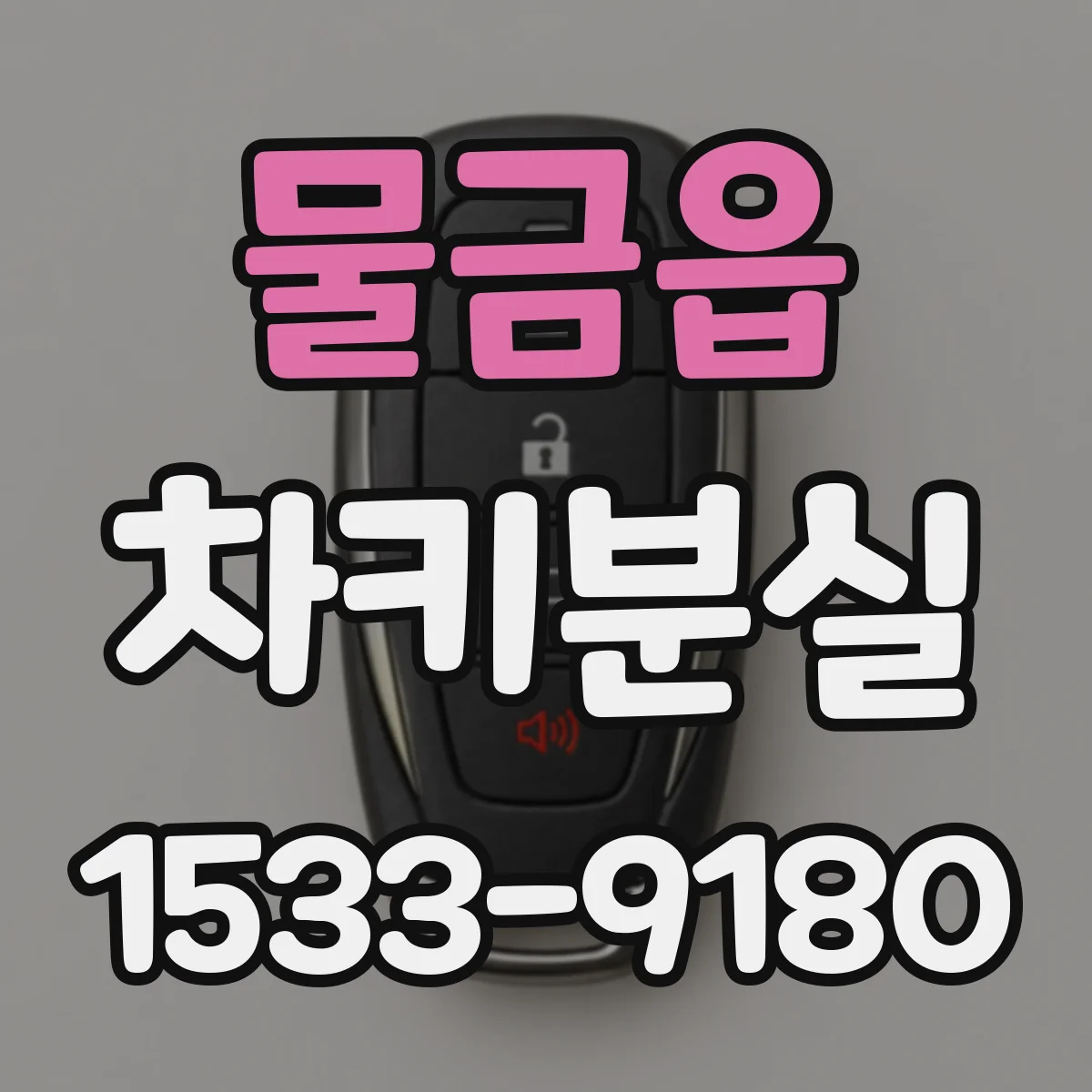 물금읍 차키분실