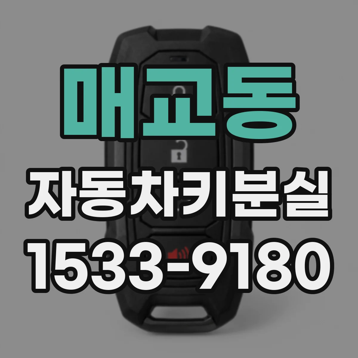 매교동 자동차키분실