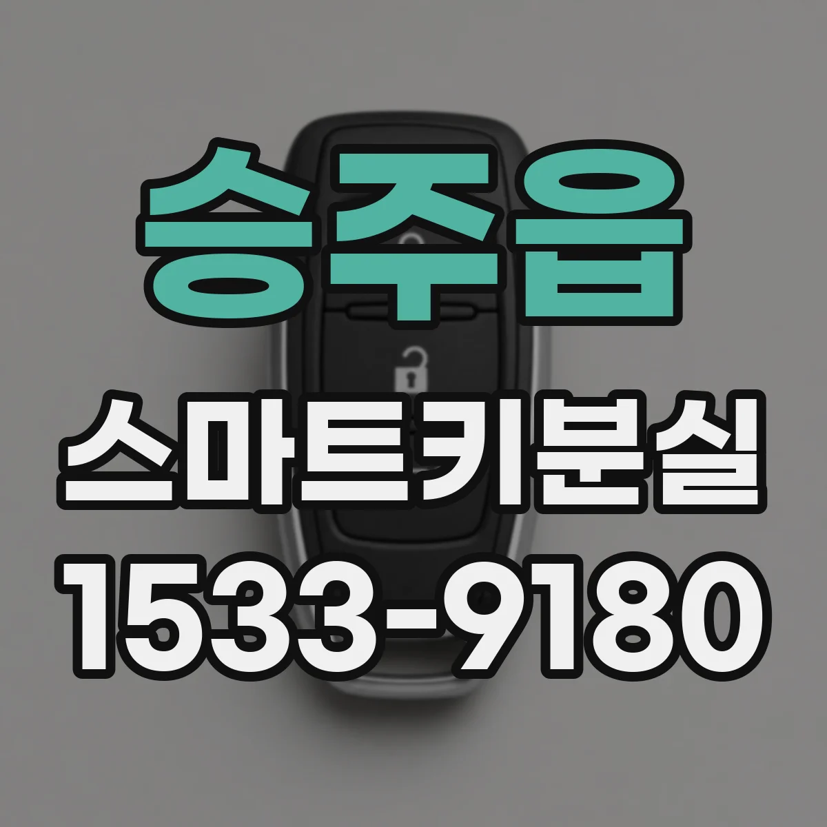 승주읍 스마트키분실