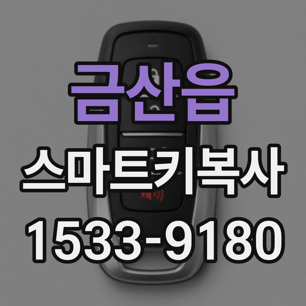 금산읍 스마트키복사
