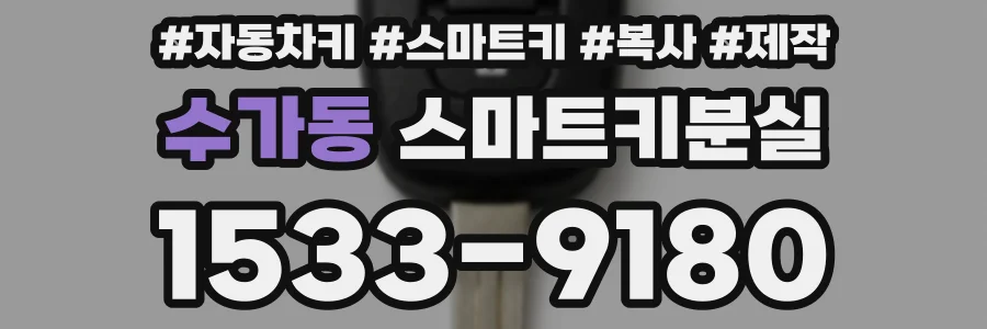 수가동 스마트키분실