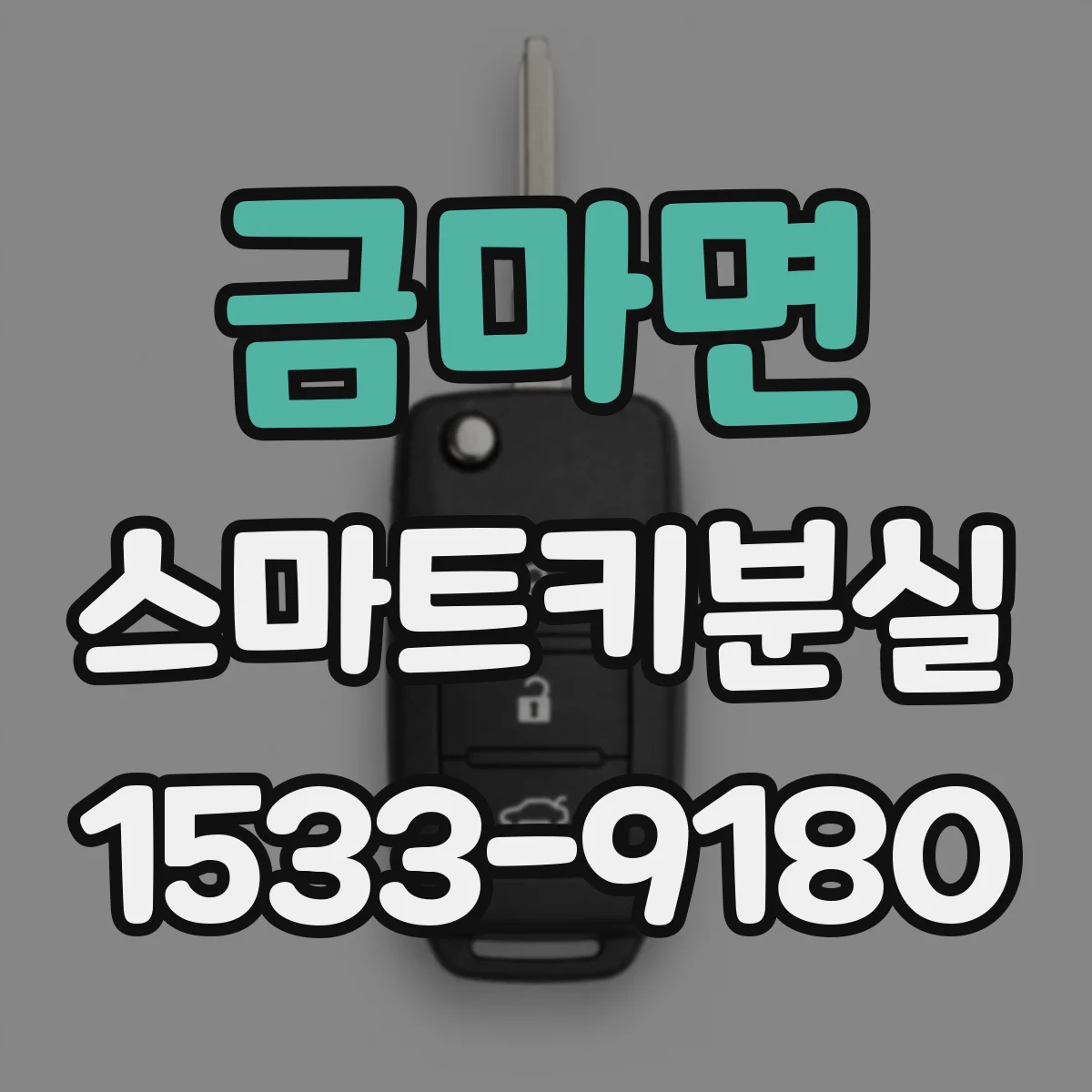 금마면 스마트키분실