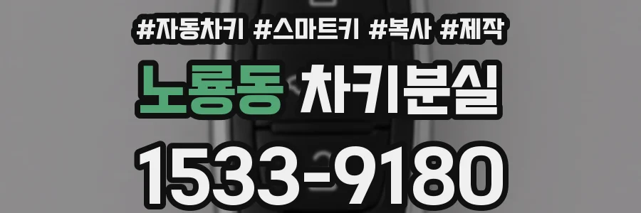 노룡동 차키분실