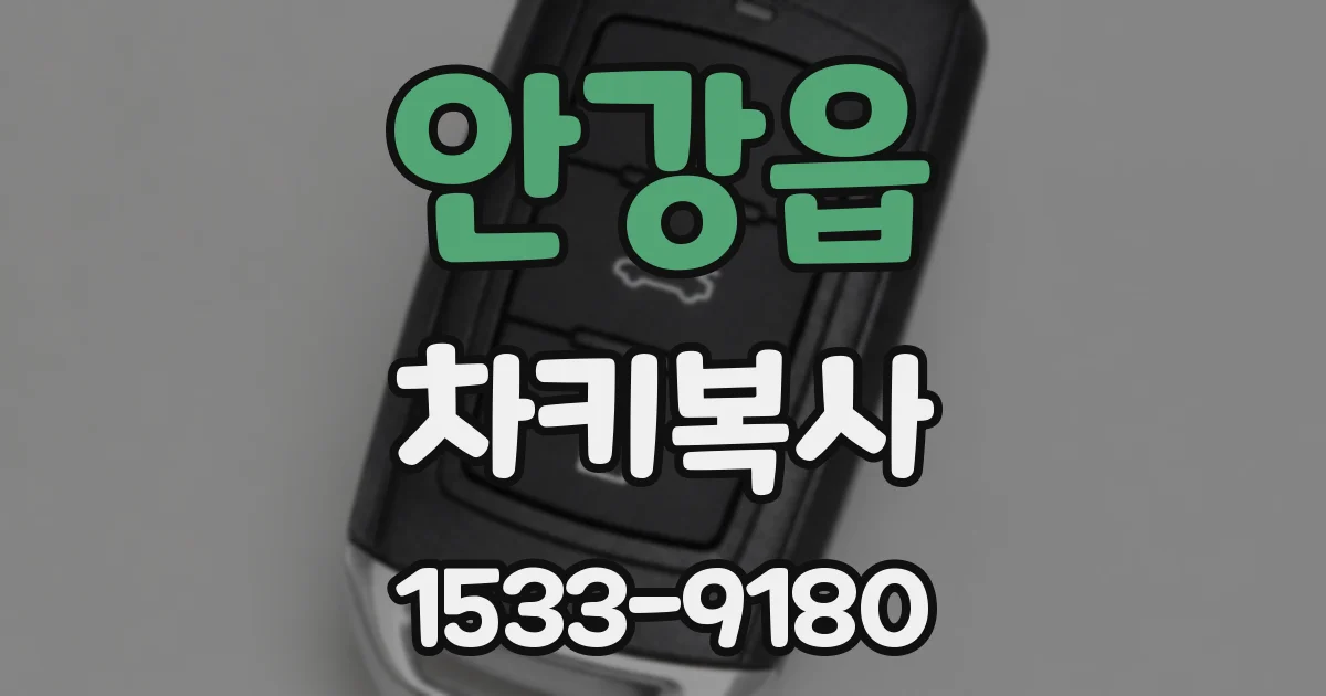 안강읍 차키복사