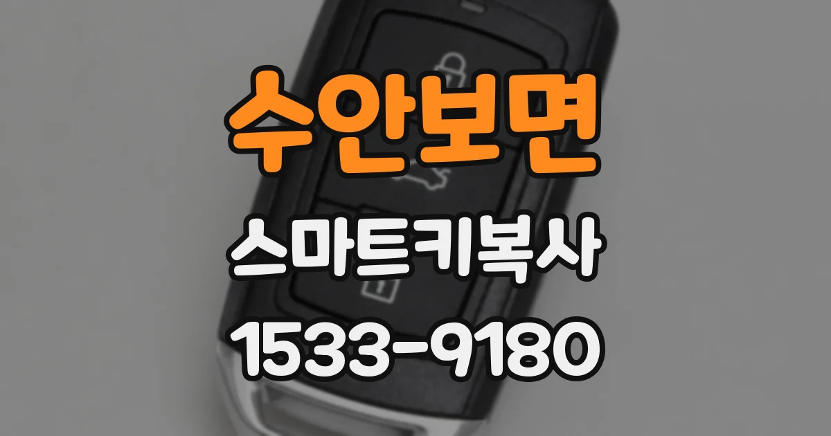 수안보면 스마트키복사