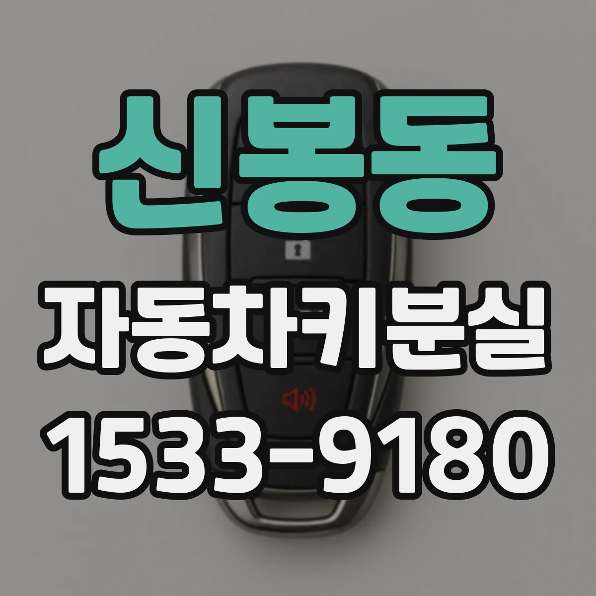 신봉동 자동차키분실