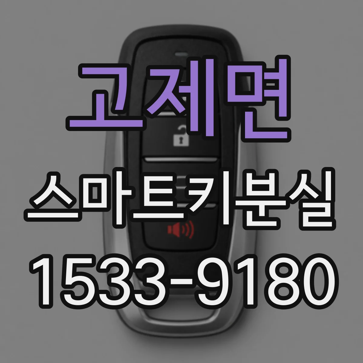 고제면 스마트키분실