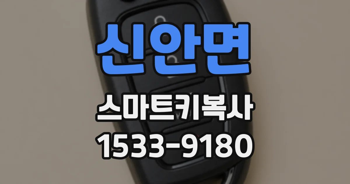 신안면 스마트키복사