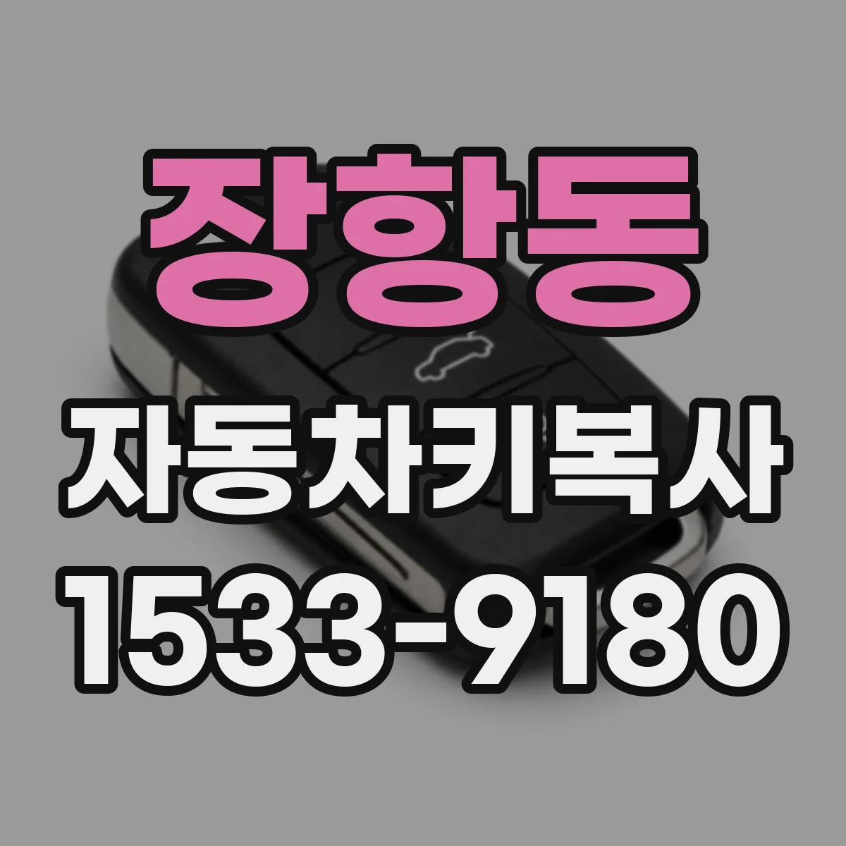 장항동 자동차키복사