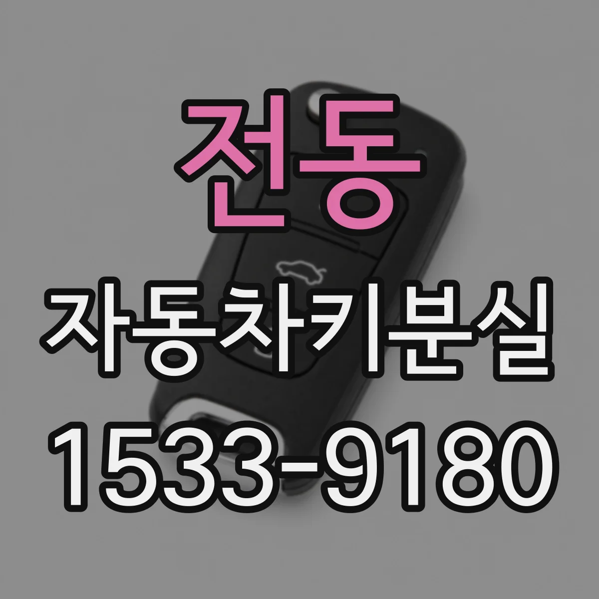 전동 자동차키분실