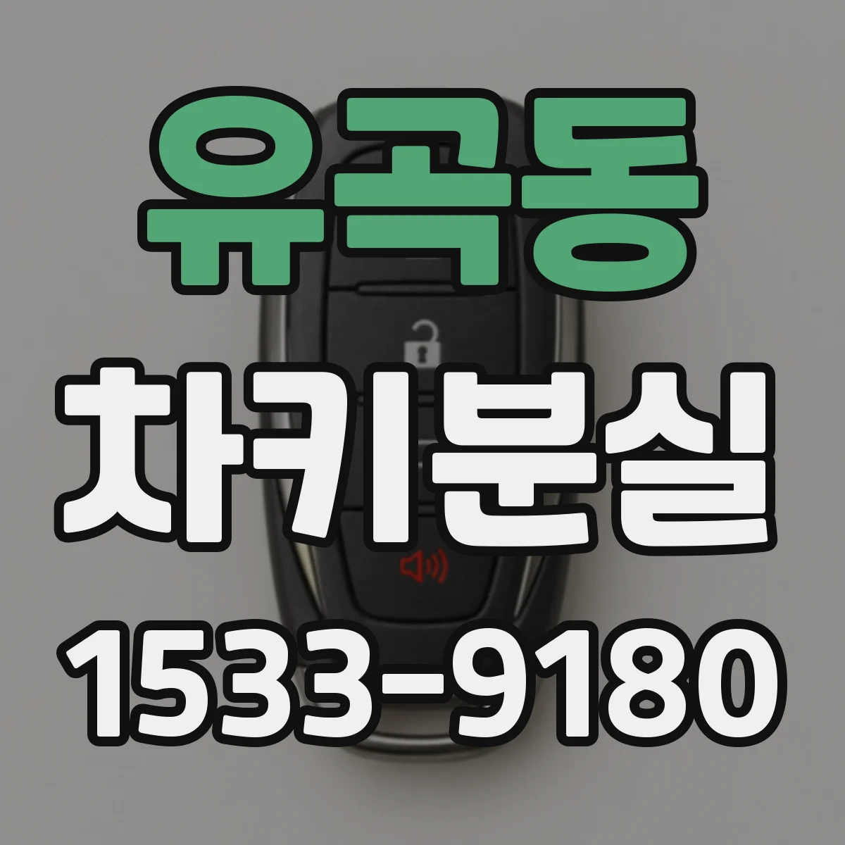 유곡동 차키분실