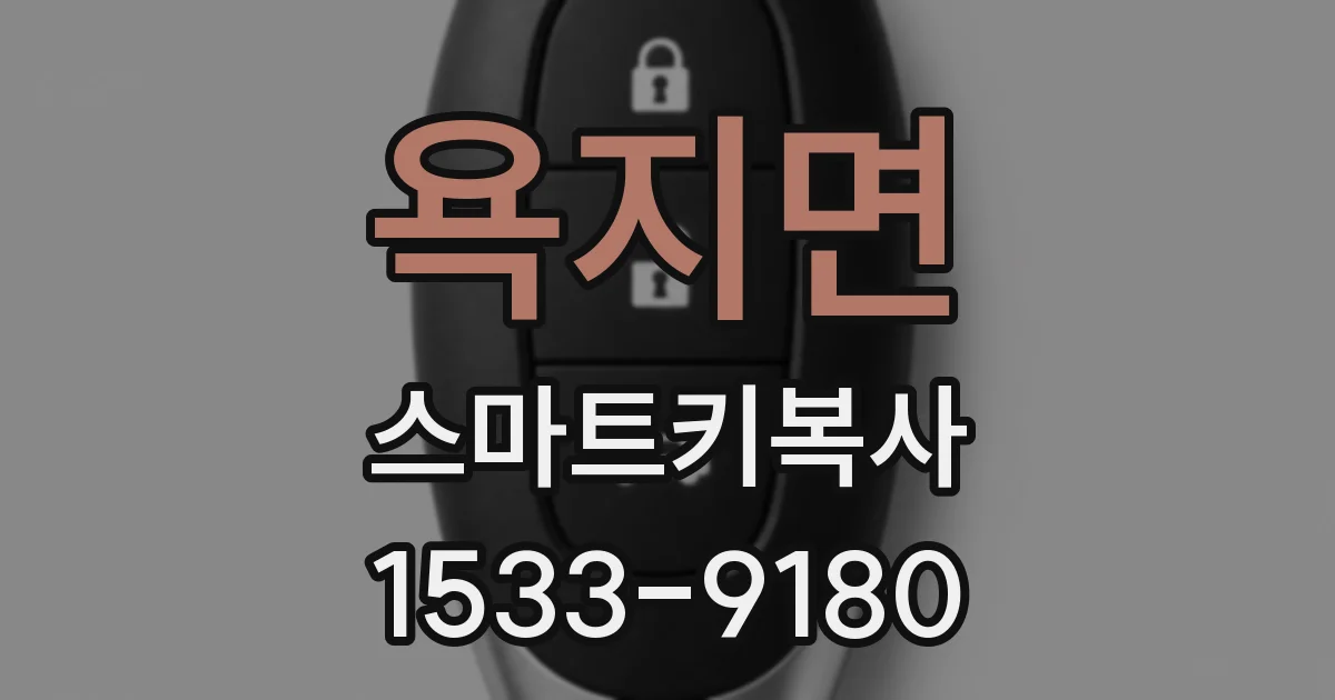 욕지면 스마트키복사