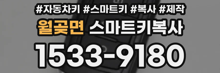 월곶면 스마트키복사