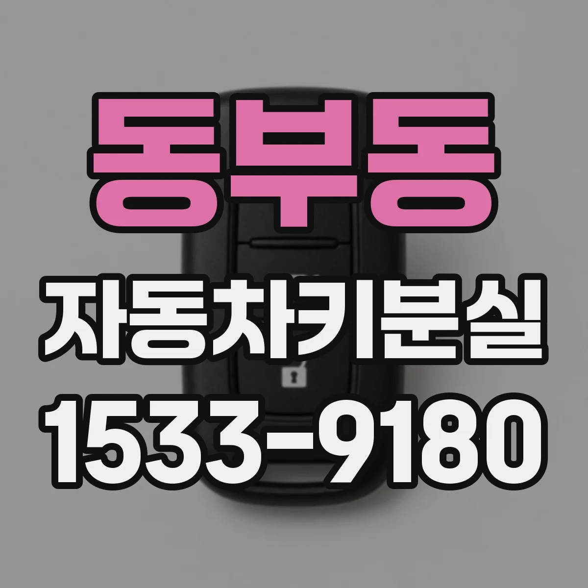 동부동 자동차키분실