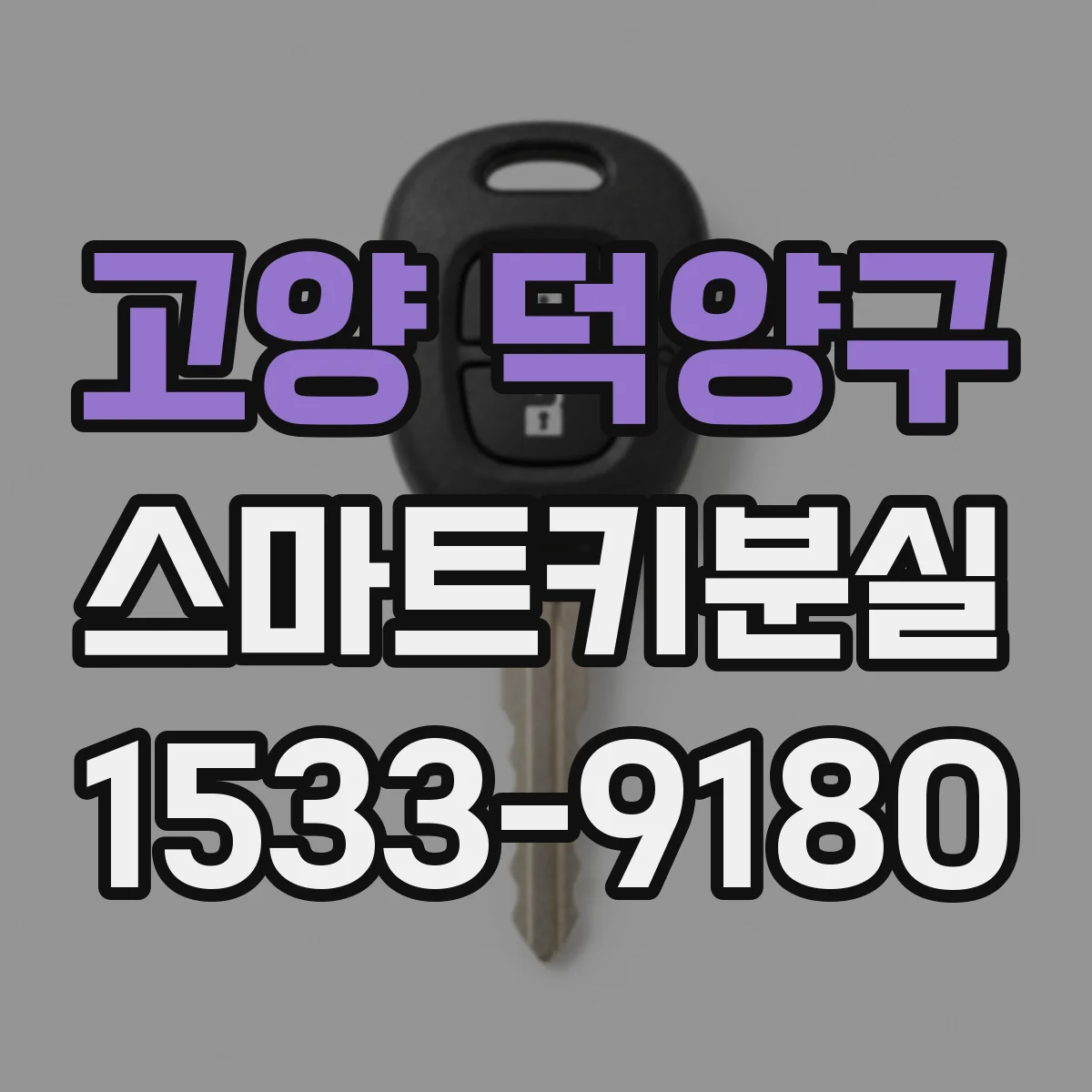 고양 덕양구 스마트키분실