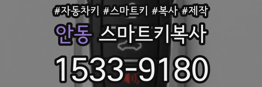 안동 스마트키복사