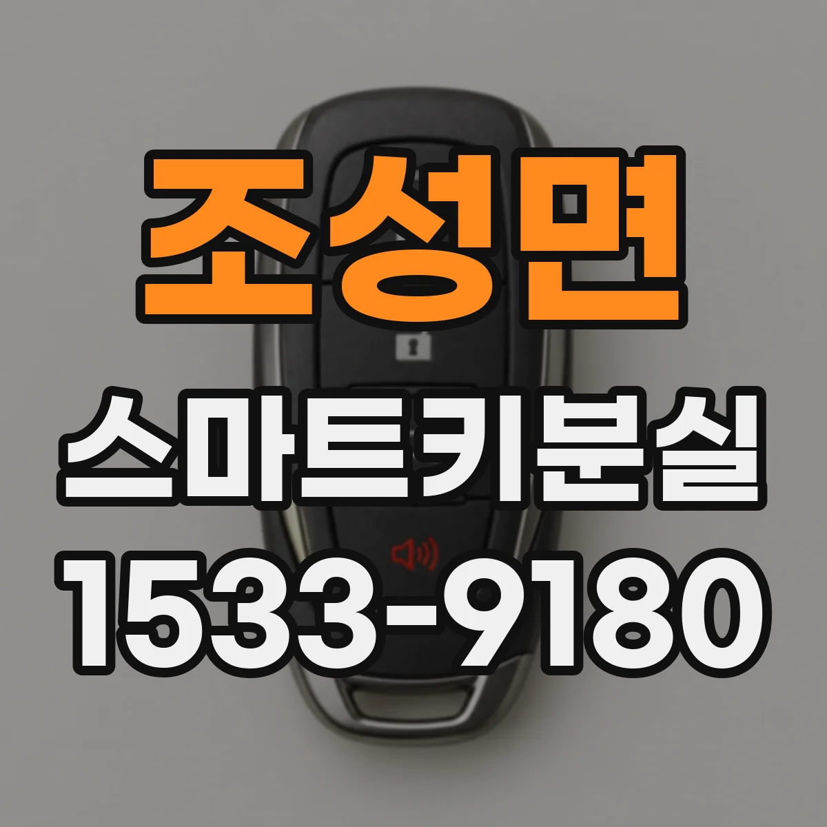 조성면 스마트키분실