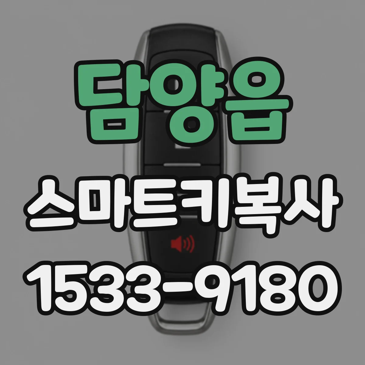 담양읍 스마트키복사