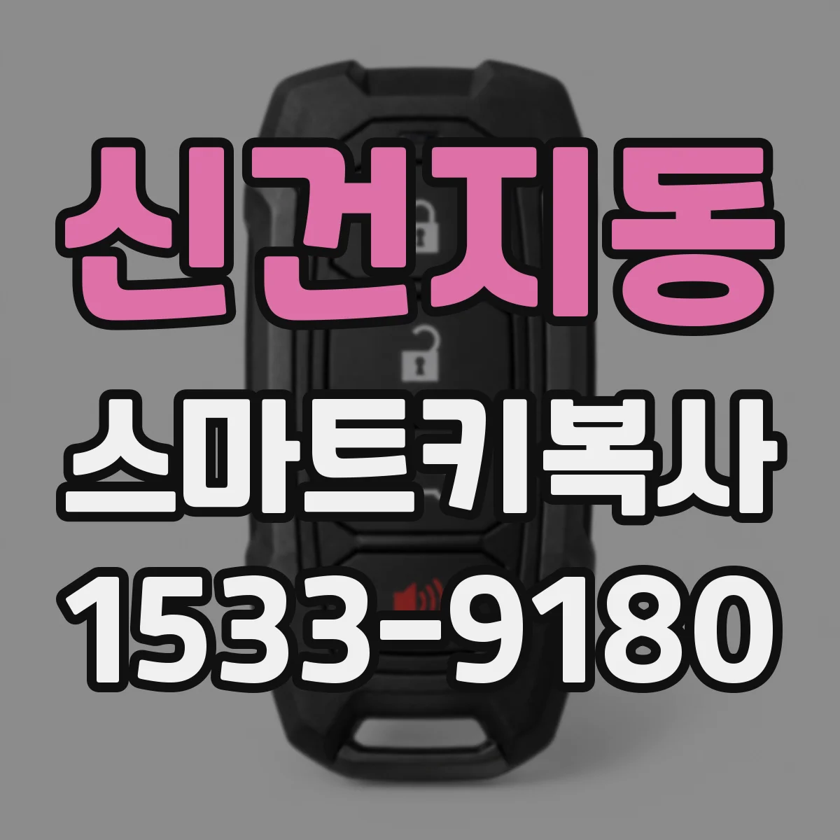 신건지동 스마트키복사