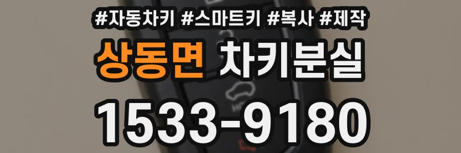 상동면 차키분실