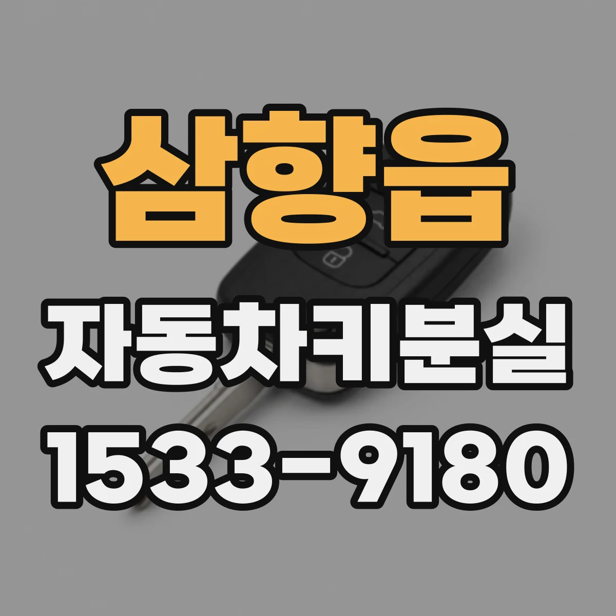 삼향읍 자동차키분실