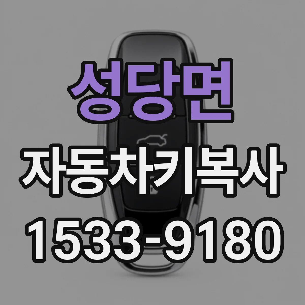 성당면 자동차키복사