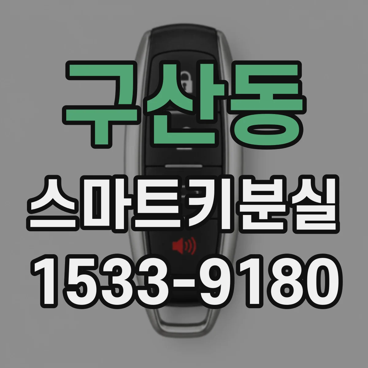구산동 스마트키분실