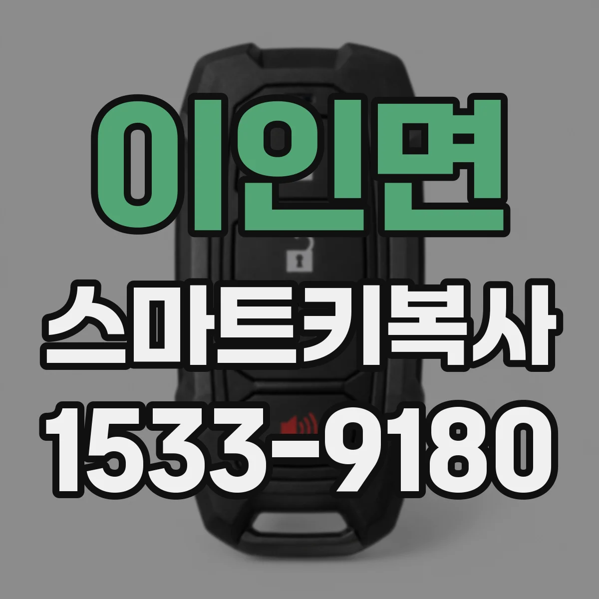 이인면 스마트키복사