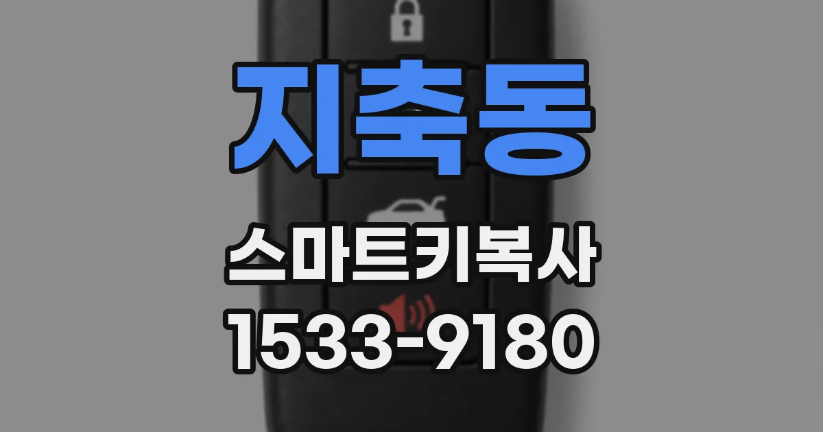 지축동 스마트키복사