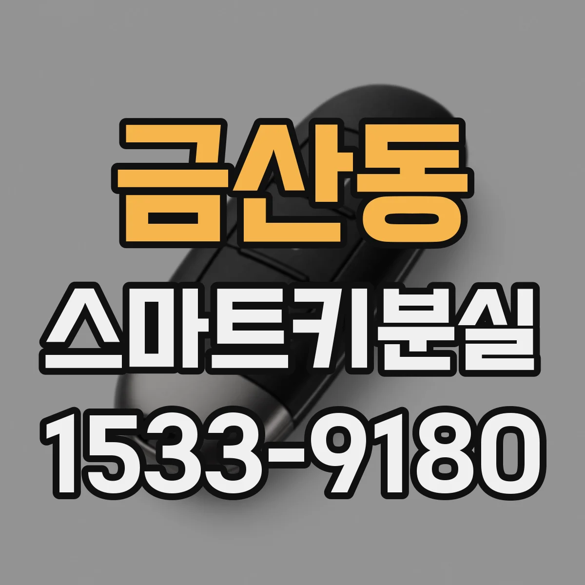 금산동 스마트키분실