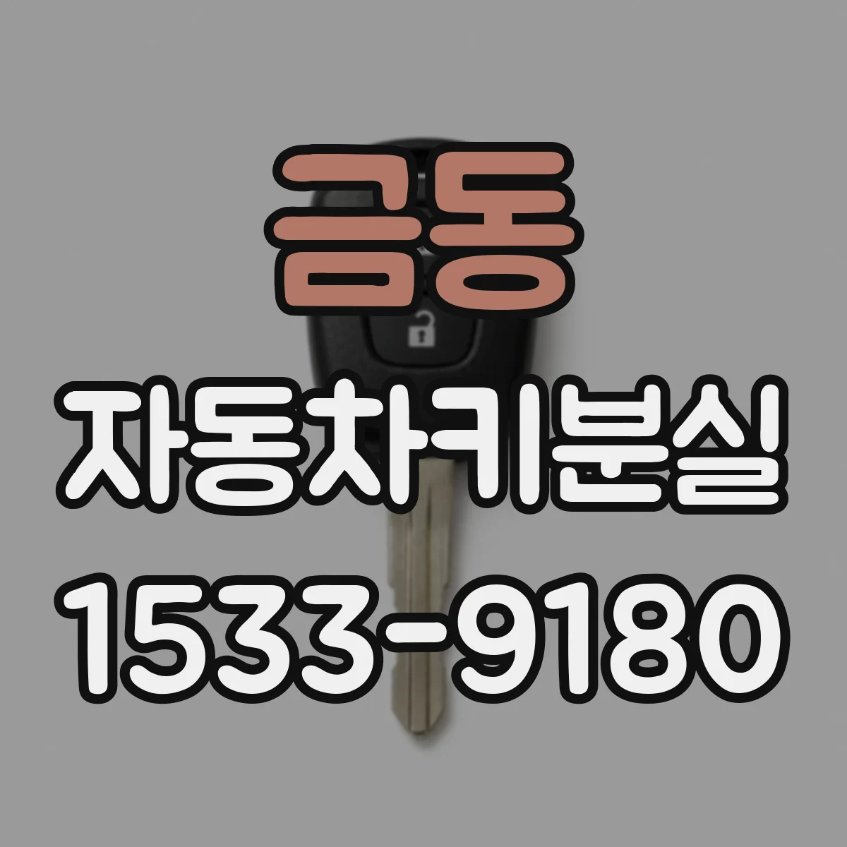 금동 자동차키분실