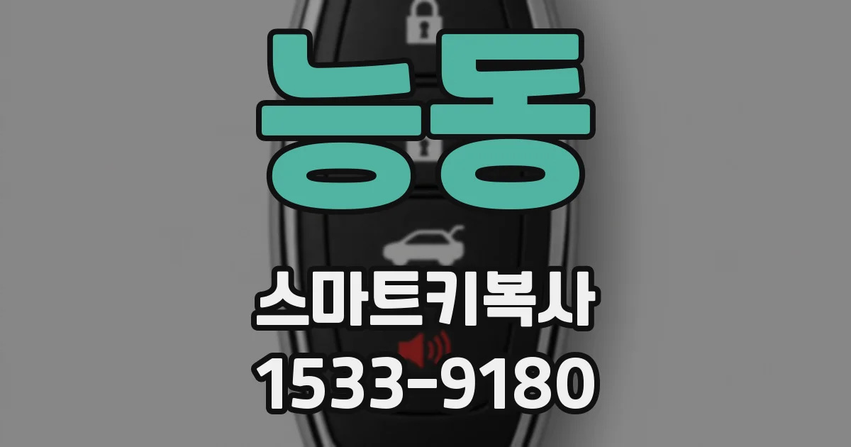 능동 스마트키복사