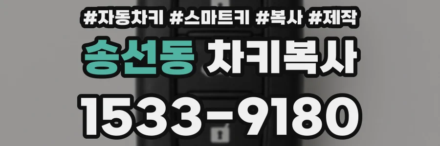 송선동 차키복사