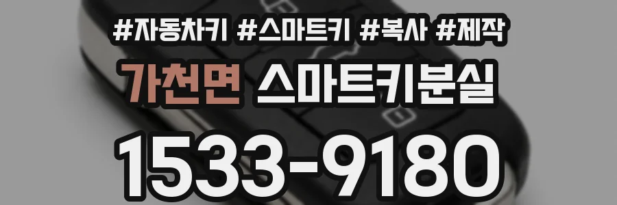가천면 스마트키분실