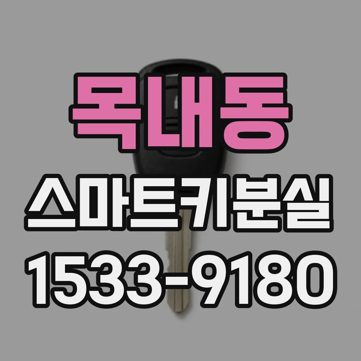 목내동 스마트키분실