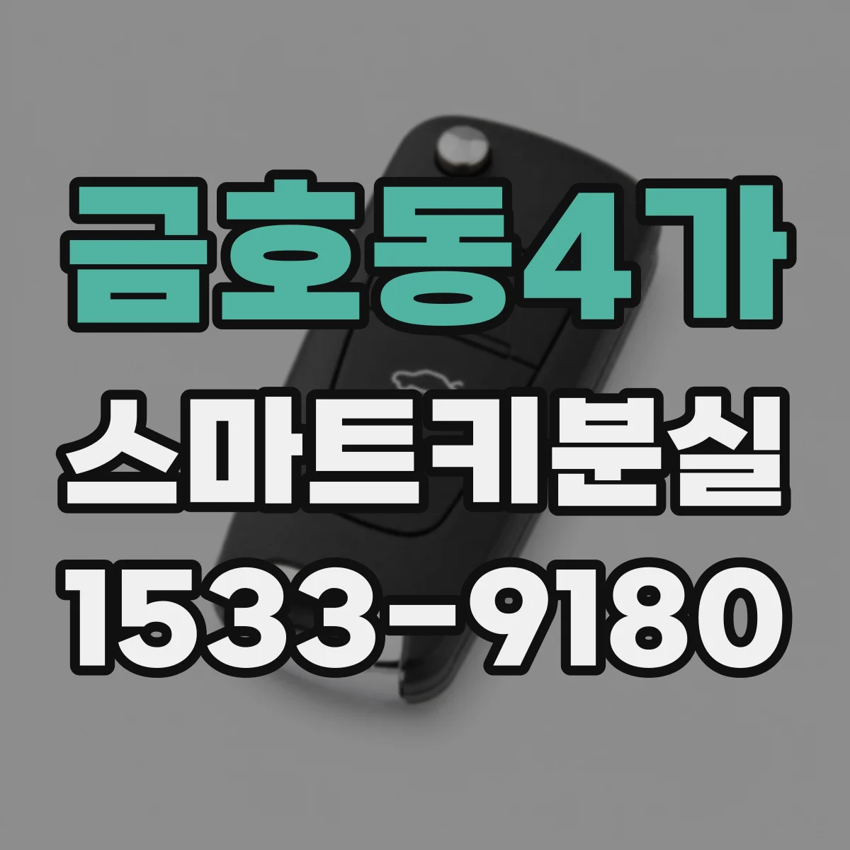 금호동4가 스마트키분실