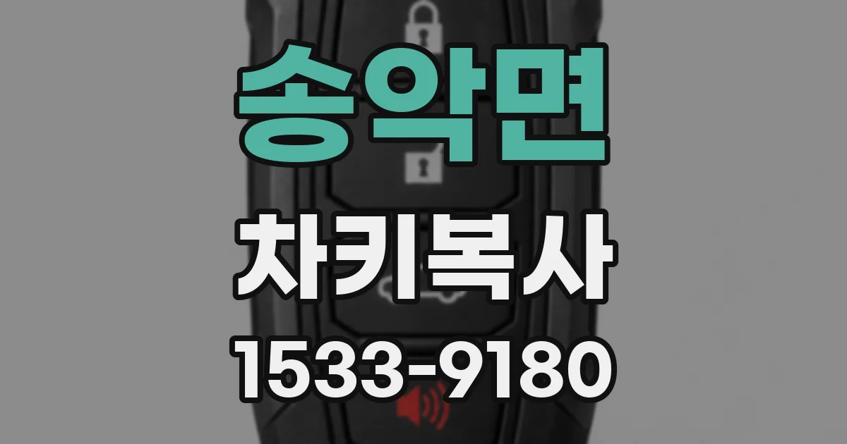 송악면 차키복사