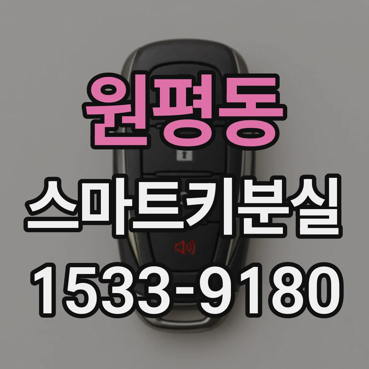 원평동 스마트키분실