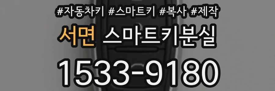 서면 스마트키분실