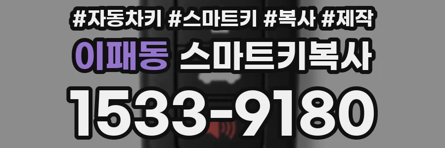 이패동 스마트키복사