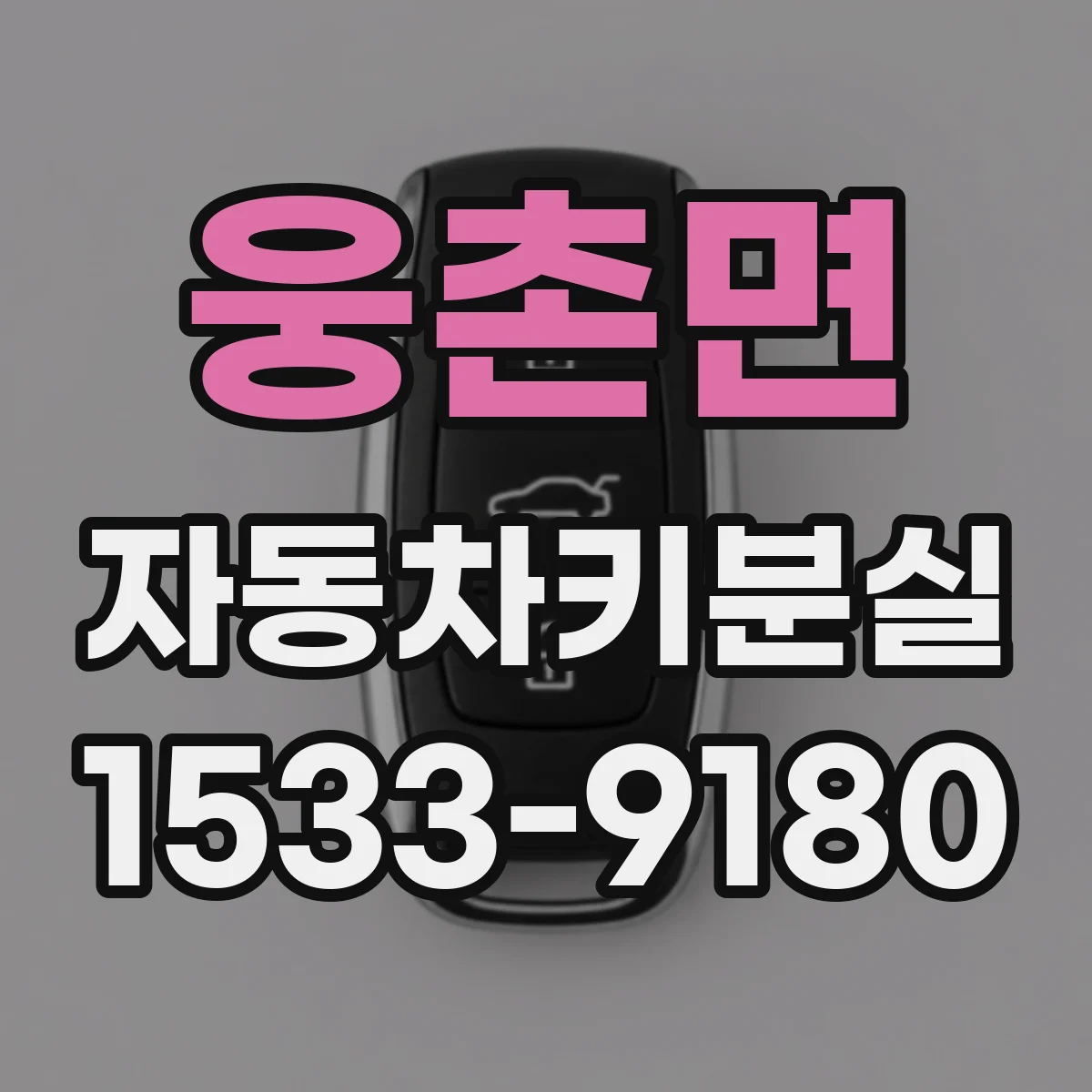 웅촌면 자동차키분실