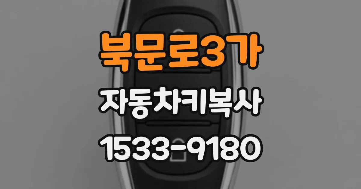 북문로3가 자동차키복사