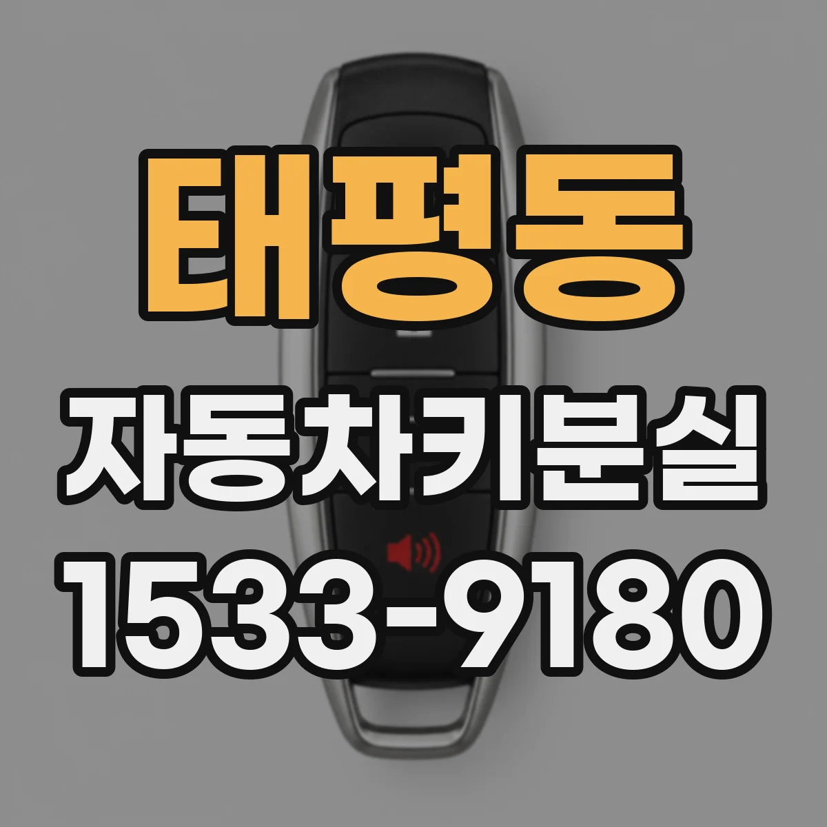 태평동 자동차키분실