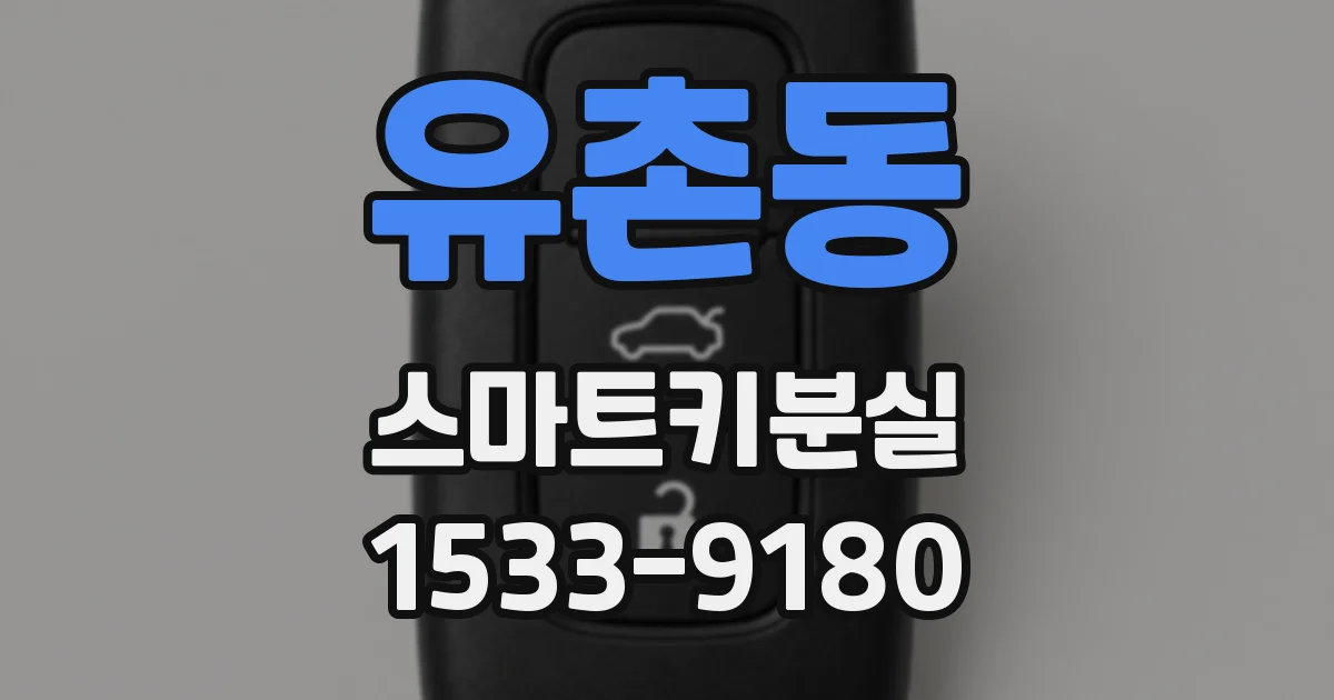 유촌동 스마트키분실